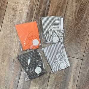 Set of 4 Lou Lou & Company newborn bonnets